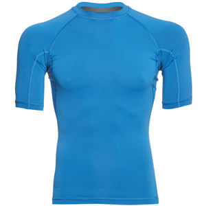 Haut de compression à manches longues pour homme de haute qualité OEM, à séchage rapide, pour la salle de sport, le surf, le MMA, l'entraînement sportif, 100% polyester - Product Image 1