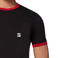 Kaos Pria Terlaris Custom Print Polos Kualitas Premium Desain Kosong Bahan Kanvas Bernapas Anti-Pilling Lengan Pendek