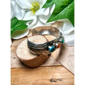 Elegante Brazalete de Plata de Ley con Múltiples Piedras de Grace Silver, Accesorio de Moda - Product Image 4