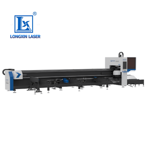 Longxin เครื่องตัดเลเซอร์ท่อเหล็กความแม่นยำสูง3000W, เครื่องตัดท่อยาว6เมตร12เมตรระบบควบคุมการตัดด้วยเลเซอร์สำหรับโลหะ - Product Image 1