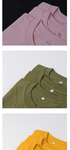 Custom Logo Printed Oversize T shirt Wholesale Summer 100% Cotton Soft Blank Men <b>tshirt</b> for Personalized Plus Size t-shirt - Product Image 3