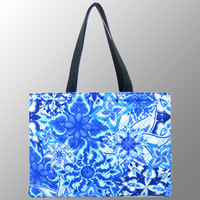 Sac fourre-tout matelassé en toile impression par transfert de chaleur doublure en satin rembourrage doux poignées Web entièrement personnalisées sac de plage cadeau en toile colorée