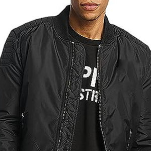 Vêtements vente en gros Vestes en nylon personnalisées pour hommes Veste en nylon coupe-vent décontractée pour hommes - Product Image 5