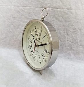 Nouvelle horloge de Table nautique tendance pour décor de bureau à domicile horloge de bureau nautique décorative intérieure quantité en vrac fabriquée en Inde 2025 - Product Image 3