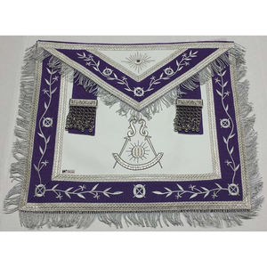 Masonic Grand Lodge Past Master Delantal Bordado a mano - Product Image 2