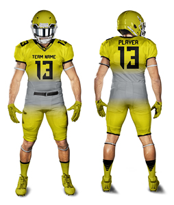 Cómodo equipo de corte atlético de gran tamaño UPF 50 + protección solar colores resistentes a la decoloración alto uniforme de fútbol americano XL camisetas - Product Image 2