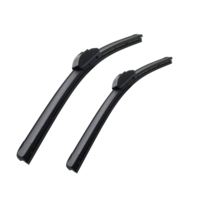 Lame d'essuie-glace multifonctionnelle en caoutchouc naturel souple de qualité supérieure pour Audi A3/A4, compatible avec les tailles de 12'' à 28'', emballage personnalisé, haute qualité