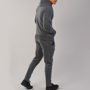 Casual Autumn Breathable Fleece <b>Track</b> <b>Suit</b> for Men with Customized Logo Solid Color Premium Quality - Product Image 6