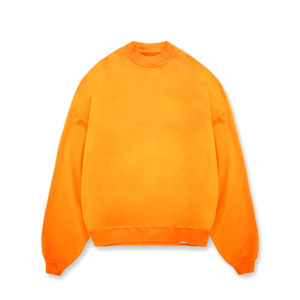 Sweat-shirt deux pièces surdimensionné vierge décontracté avec impression personnalisée pull à col ras du cou brodé pour hommes - Product Image 4