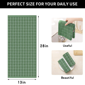 Ensemble de serviettes de cuisine 100% coton tout usage à séchage rapide prix abordable très absorbant serviettes de cuisine personnalisées - Product Image 5