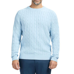 Suéteres de hombre de punto personalizados hechos en fábrica directos para ropa informal Diseño OEM Suéter de hombre hecho a medida en cantidad a granel - Product Image 1