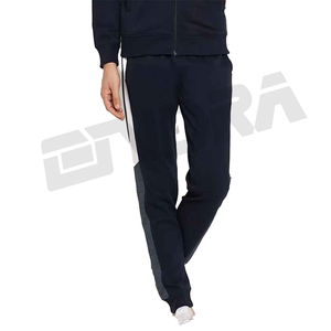 Chándal para hombre de alta calidad hecho con 100 por ciento de algodón diseño de cuello alto con cremallera completa en multicolor perfecto para deportes de gimnasio - Product Image 4