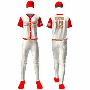 Maillot de baseball bon marché personnalisé de gros vêtements de sport de plein air nouveau style uniformes de baseball en vente du Pakistan - Product Image 5