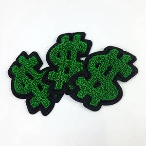 Écussons brodés en chenille en gros Écussons de broderie avec logo personnalisé Écussons multiples de broderie en chenille pressés à chaud - Product Image 6