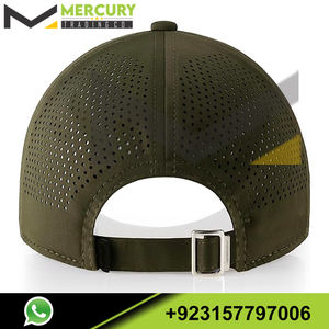 Casquettes de baseball de logo personnalisé d'été respirant et imperméable à 6 panneaux fournis en usine - Product Image 3