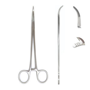 Schnidt 19cm pince hémostatique en acier inoxydable amygdale Instruments de précision pour hémostase chirurgicale efficace amygdalectomie - Product Image 1