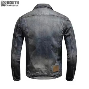Veste en jean pour hommes, vestes en jean respirantes de haute qualité, designs d'hiver de rue tendance, vente à chaud - Product Image 6