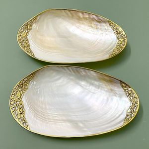 Placa Decorativa De Nácar Natural Y Hecha A Mano De Vietnam 99 Datos De Oro Precio Mayorista - Product Image 1