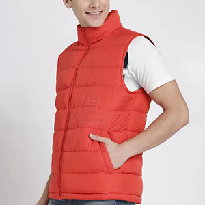 Servicio OEM, Diseño con Logotipo Propio, Chaqueta de Burbuja sin Mangas con Capucha para Hombre, Invierno, Alta Calidad, Transpirable, Ecológica y Personalizable - Product Image 3