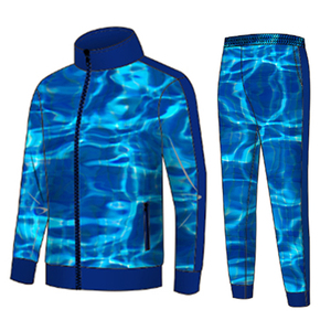 Trajes deportivos con logotipo personalizado para hombres, último diseño, chándales de 2 piezas, conjuntos de jogging de fitness informales de talla grande, venta al por mayor de invierno - Product Image 1