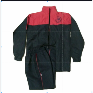 Survêtement de sport respirant et coupe-vent pour garçons, avec col montant zippé, à capuche, logo, grande taille, collection automne - Product Image 2