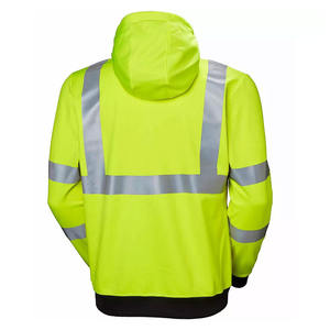Sudaderas de Seguridad de Alta Visibilidad con Franjas Reflectantes para Trabajadores de la Construcción, Sudaderas de Trabajo de Forro Polar en Venta - Product Image 3