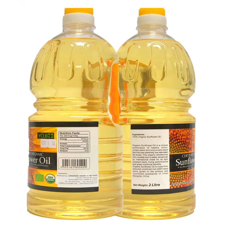 Высококачественное рафинированное подсолнечное масло, растительное масло для потребления человеком, бутылочки для домашних животных 1л, 2л, 5л, 10л, 20л, барабаны