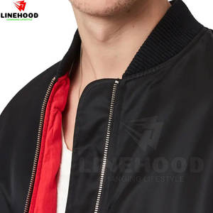 Blouson aviateur d'hiver décontracté pour hommes avec col montant à bas prix et stock limité fait à la main au Pakistan - Product Image 4