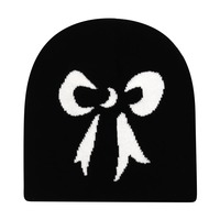 Bonnet en tricot pour hommes et femmes Bonnet design personnalisé Bonnet de ski Jacquard doux et chaud Protège-oreilles Protège-oreilles Bonnet patineur à flamme bleu marine chaud