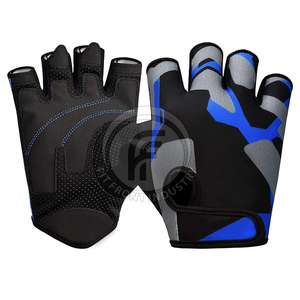 Gants de musculation demi-doigts en cuir légers et respirants pour la gym et la musculation (unisexe) - Product Image 1