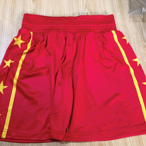 Shorts de football en coton avec logo brodé personnalisé, poche zippée, unisexe, shorts de rugby en coton - Product Image 1