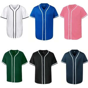NewFashion nom personnalisé Baseball maillot équipe joueur Logo été décontracté Harajuku drôle Streetwear livraison directe 3D 100% Polyester - Product Image 1