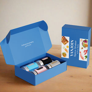 पेशेवर रसोई सीज़निंग कंटेनर 90 मिलीलीटर स्पष्ट ग्लास जार स्टेनलेस स्टील टॉप विंडो मसाला डिस्पेंसर - Product Image 6