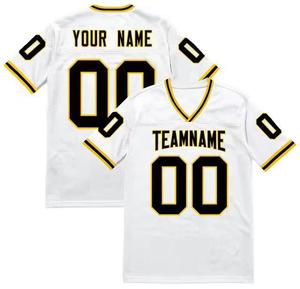 Ensemble de maillots uniformes personnalisés pour équipe de football Impression numérique pour hommes Chemise de football rétro rouge à manches courtes 100% polyester - Product Image 3