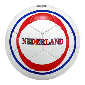 Ballon de football promotionnel en PU et cuir avec logo personnalisé de 2024 Offre Spéciale avec étiquette privée imprimée personnalisée - Product Image 4