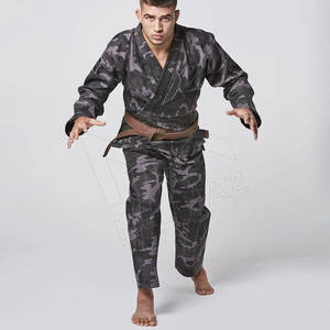 Uniforme de kimono de jiu jitsu sur mesure à bas prix uniforme de jiu jitsu brésilien en tissu de coton de meilleure qualité - Product Image 2