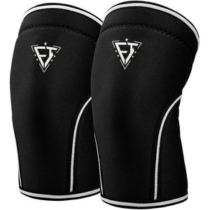 Manchons de genou en néoprène robustes et personnalisables pour la musculation, les squats et l'entraînement de force, soutien du genou, genouillères pour la musculation - Product Image 1