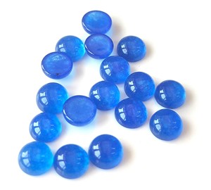 Quartz saphir naturel fait à la main 2mm-50mm cabochon rond dos plat pierre précieuse en vrac dans le prix de gros pour la fabrication de bijoux - Product Image 2