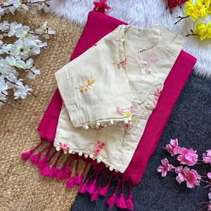 Presenting Blousewala khadi cotton Blouse at wholesale rates in india - Product Image 3