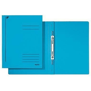 Classeur spirale A4 Leitz Blue Pendarec en carton recyclé avec champ d'étiquetage - Product Image 1