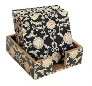 Porte-cuillère en bois Offres Spéciales avec papillon imprimé pour la décoration de table de cuisine au mariage en bois ou de table - Product Image 1