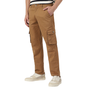 Pantalon cargo confortable pour hommes Vêtements pour hommes multi-poches Tissu doux et respirant Jambe droite Design Parfait pour la vente en gros - Product Image 3