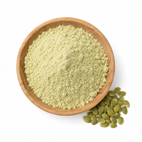 Poudre de graines de citrouille de haute qualité en gros, ingrédient superalimentaire de qualité alimentaire, OEM ODM, marque privée, approvisionnement en vrac direct usine