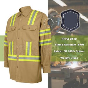 Camisas de Trabajo de Alta Visibilidad para Hombre, de Secado Rápido, Transpirables e Impermeables, de Alta Calidad, para Soldadura - Product Image 3