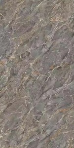 Perlato Nero Luxury 60x120cm Full Body Glossy Ceramic Tile Glazed Polished Porcelain Marble Look Floor <b>Wall</b> Tiles for Outdoor - Product Image 2