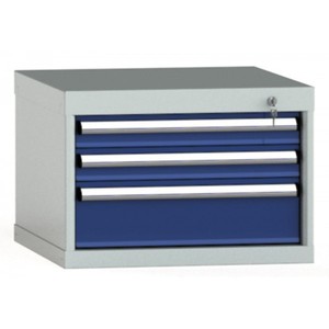Armadio a cassetti 400 x 572 x 605 mm HxLxP 3 cassetti FH 75/75/150 - Product Image 1