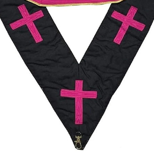 Maçonnique Regalia Case Caoutchouc Synthétique Logo Mason Freemason Lodge Grand Rang Officiers Couronne Tablier Cas Collier Ronpex - Product Image 5