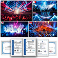 Strobo LED Matriks 4 Mata Profesional 400W RGBW LED DMX512 RDM Efek Wash untuk Panggung Klub Malam, Acara, Pertunjukan DJ, Disko, Gereja