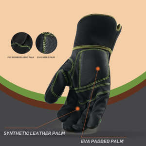 ถุงมือหนังป้องกันการตัดโลโก้ออกแบบตามสั่งสำหรับใช้งานประจำวันและกลางแจ้งจากปากีสถานจากซัพพลายเออร์โดยตรง - Product Image 5