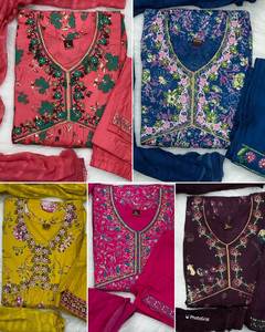 Color de moda para mujer étnico Bandhej impreso Full Flair Kurti Modal 100% Reyon hecho con pantalón y estilo de ropa India Dupatta - Product Image 5